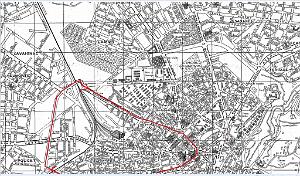 50a PORTE DE BEL AIR . PONT HENRI HUC SUR VOIES FERREES AVE Gal LECLERC-1